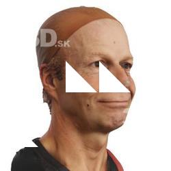 3D head scan of emotions and phonemes - Richard