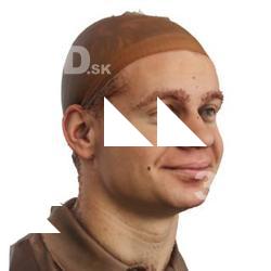 3D head scan of emotions and phonemes - Petr