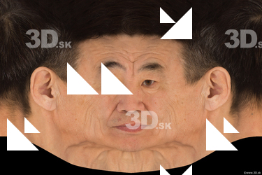 Male head texture