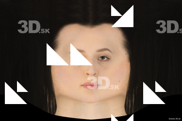 Female head texture