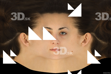 Female head texture