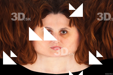 Female head texture