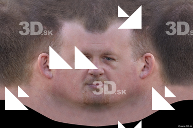 Male head texture