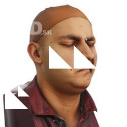 3D head scan of emotions and phonemes - Viktor