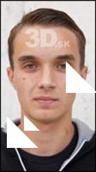 Male 3D head photo references # 120
