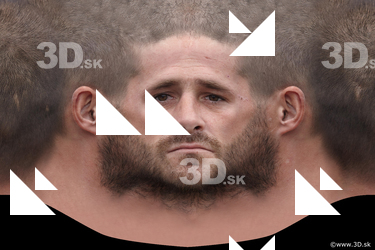 Male head texture
