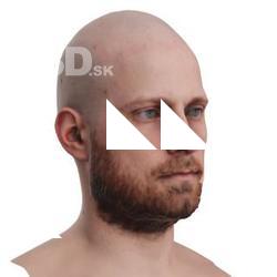 3D head scan - Tomas 01 - CLEANED