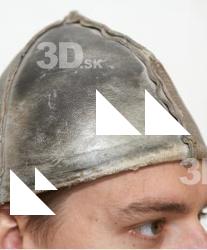  Medieval leather helmet 1 