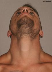 Neck Man Nude Athletic Studio photo references