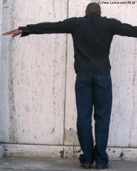 Whole Body Man T poses Casual Slim Street photo references