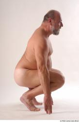 Man White Chubby Male Studio Poses