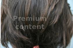 Hair Woman White Slim