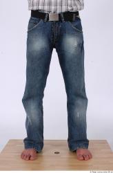 Leg Man White Casual Slim