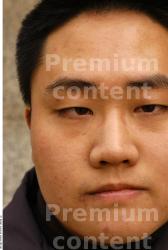 Cheek Man Asian Overweight