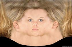 Female head texture