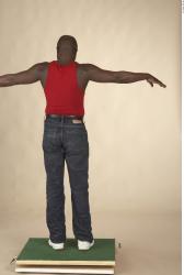 Whole Body Man T poses Casual Average Studio photo references