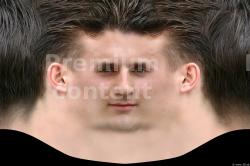 Male head texture