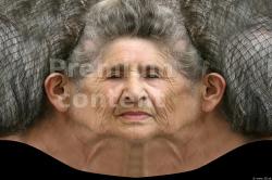 Female head texture