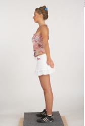 Whole Body Woman White Casual Slim