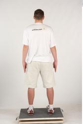 Whole Body Man White Casual Athletic