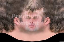 Male head texture