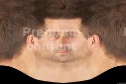 Male head texture