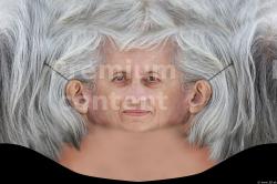 Female head texture