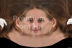 Female head texture