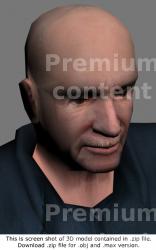 3D Model White Man # 18