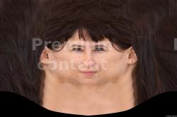 Female head texture