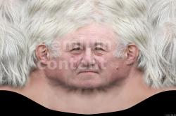 Male head texture