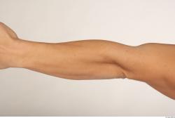 Forearm Whole Body Man Nude Muscular Studio photo references