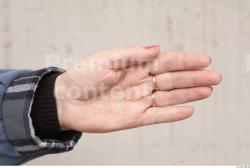 Hand Woman White Overweight