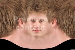 Male head texture