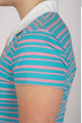 Arm Whole Body Woman Casual Shirt T shirt Average Studio photo references