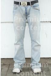 Leg Man White Casual Jeans Average