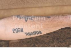 Forearm Man White Tattoo Average