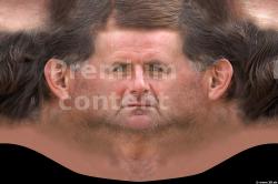 Male head texture