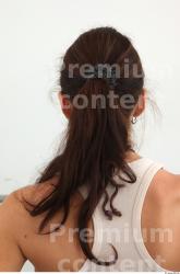 Hair Woman White Slim