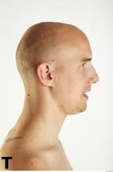 Head Phonemes Man White Slim Bald