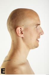 Head Phonemes Man White Slim Bald