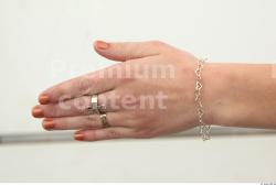 Hand Woman White Jewel Slim