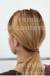 Hair Woman White Slim