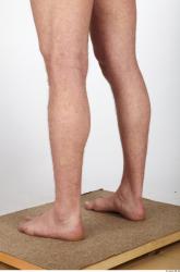 Calf Man Nude Average Studio photo references