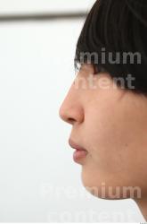 Nose Woman Asian Casual Slim Street photo references