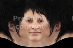 Female head texture