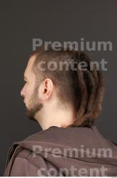 Head Man White Hairy Casual Average