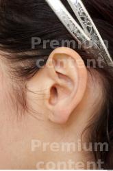 Ear Head Woman Average Street photo references