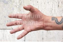 Hand Man White Tattoo Average