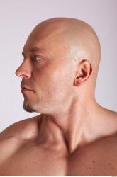 Head Man Animation references White Muscular Bald